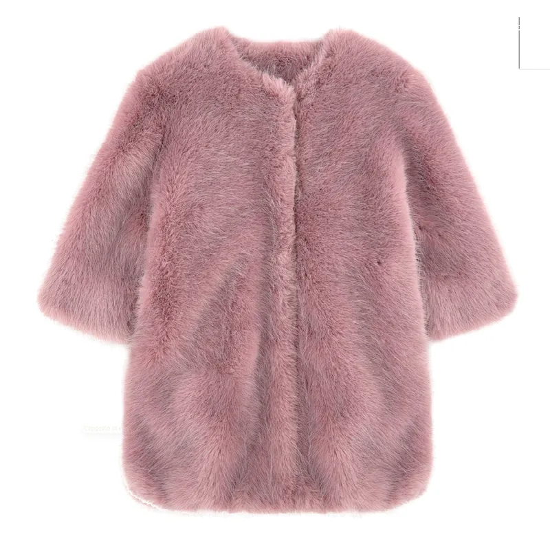 Girl's Faux Fur Jacket