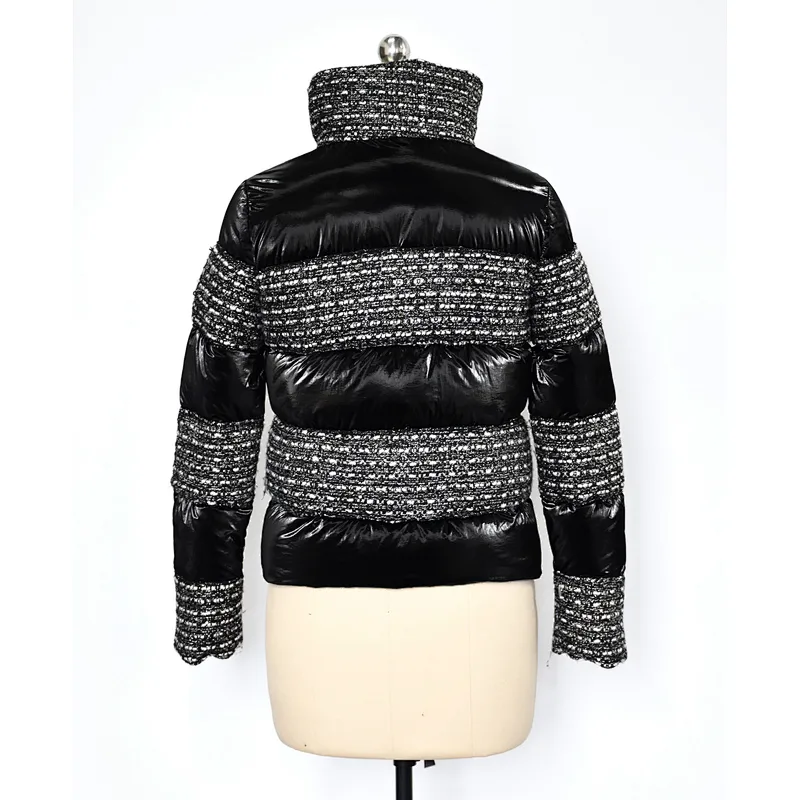 Women's padding jacket - fake down padding