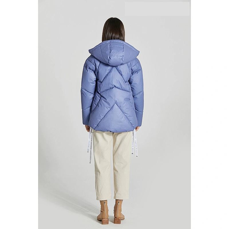 Women's padding jacket - fake down padding