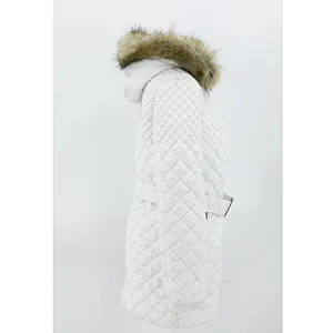 Girl's padding jacket with hood