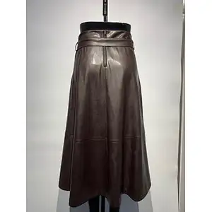 LADIES PU SKIRTS
