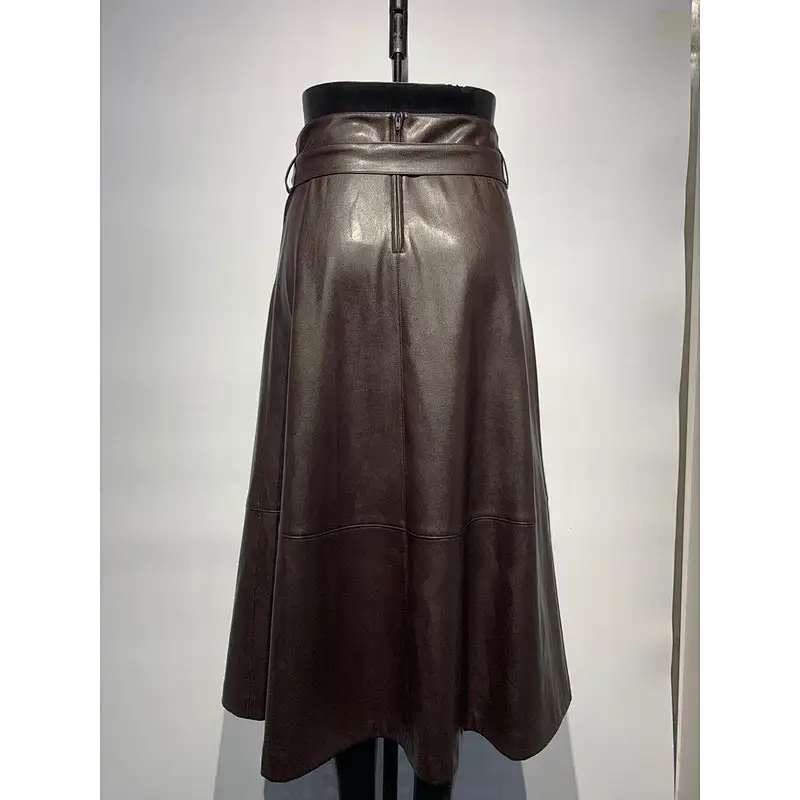 LADIES PU SKIRTS