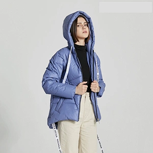 Women's padding jacket - fake down padding