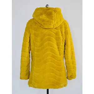 Lady's faux fur jacket