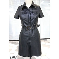 LADIES PU DRESS