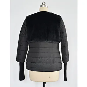 Lady's faux fur jacket