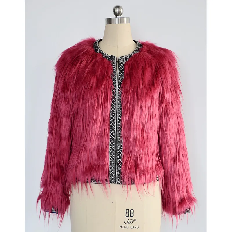 Lady's Faux Fur Jacket