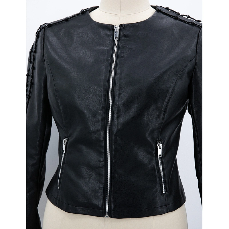 Women's pu jacket