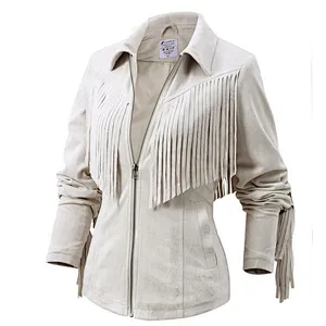 Women's suede jacket