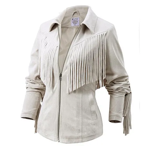 Women's suede jacket