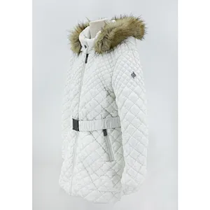Girl's padding jacket with hood