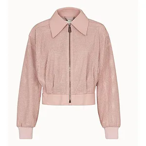Women's suede jacket