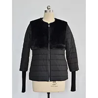 Lady's faux fur jacket