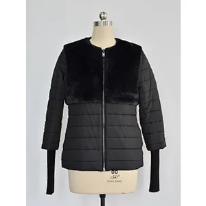 Lady's faux fur jacket