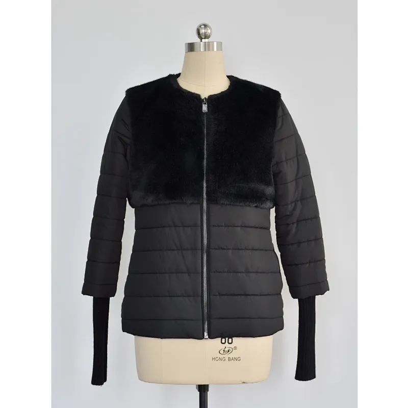 Lady's faux fur jacket