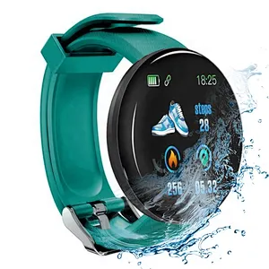 2020 Factory Price Touch Screen Sport Blue Smart Bracelet D18