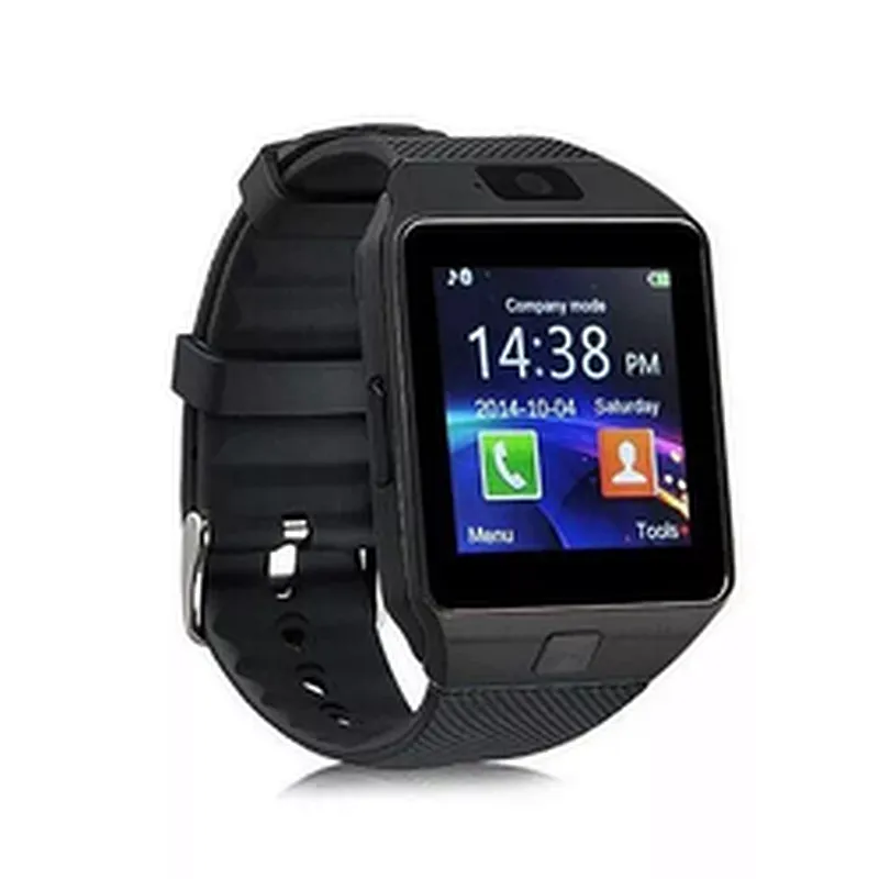 2020 New Products 380 mAh GOLD Support TF Card up To 32GB Smart Watch DZ09