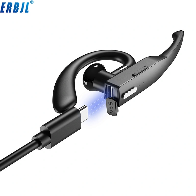 2021 YYK-525  New Customizable long standby business single wireless ear hook headset blue tooth earhook headphone
