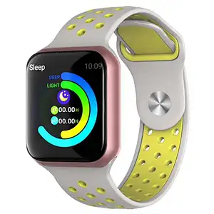 Amazon hot selling  heart rate monitor blood pressure waterproof smartwatch F8pro smart watch