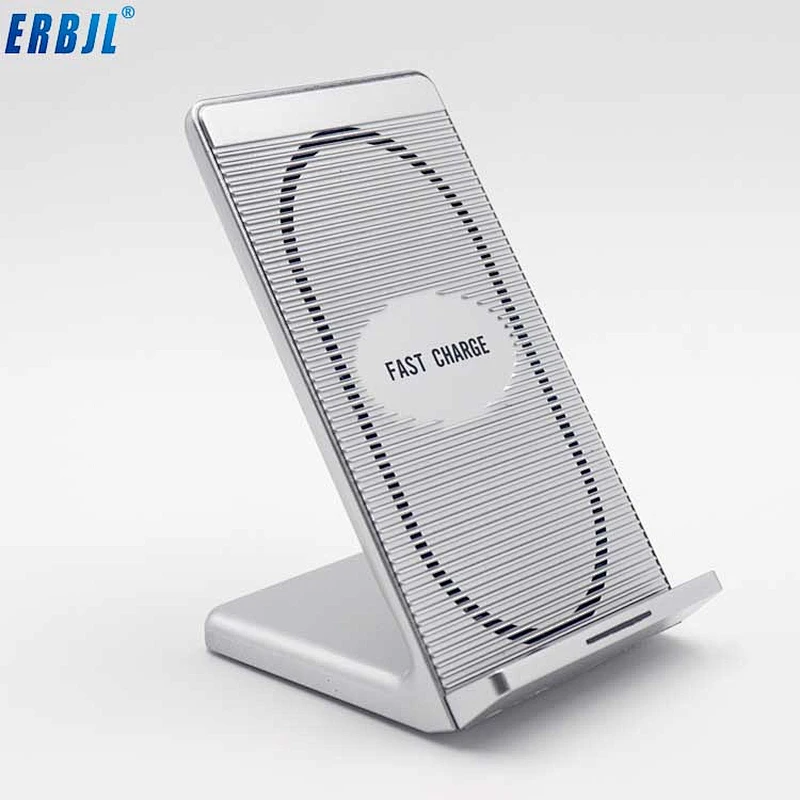 Wholesale Support 9V Fast Charge N800 Vertical with Fan mobile phone holder  Wireless Charger