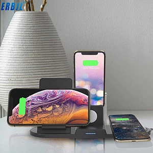 Best Sale on Amazon Haier N39-2 PC/ABS Multi-function 15W Qi Wireless Fast Charger