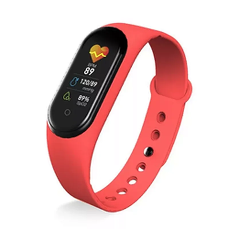 Fitness Tracker Sport Heart Rate Blood Pressure Message Reminder Wristband m5 smart bracelet