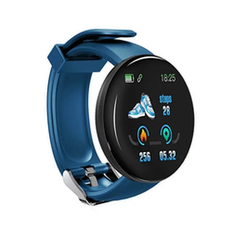 Amazon HOT Sale New Products smart bracelet touch screen wrist watches heart rate   D18 smartwatch