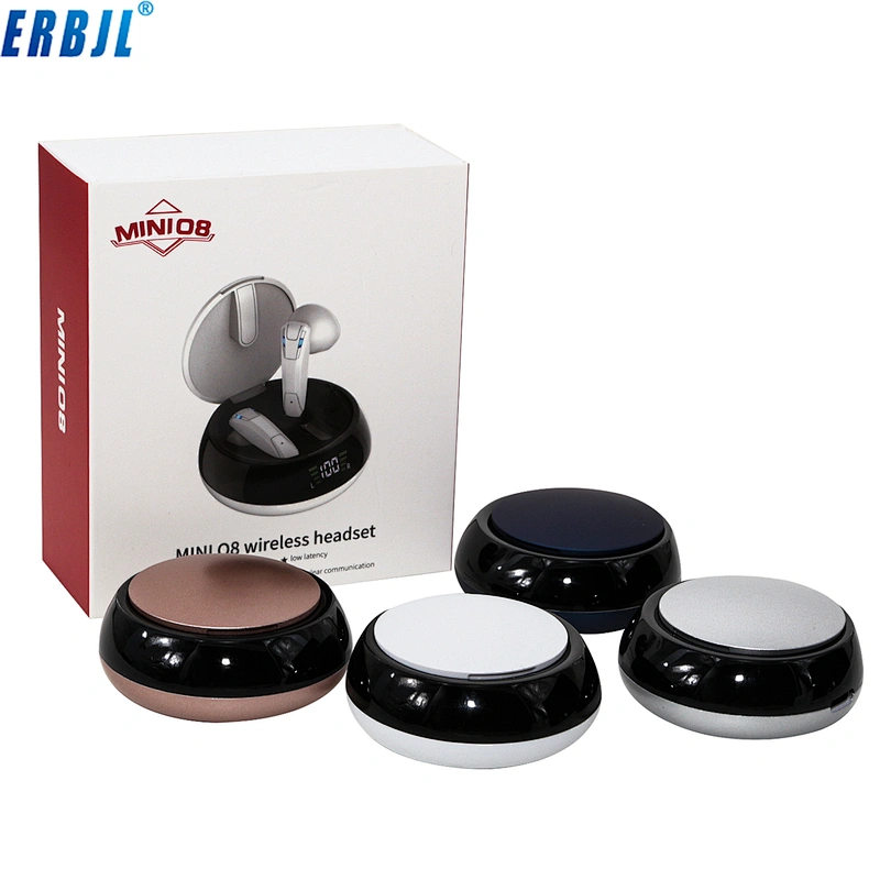 Led Digital Charging Box Stereo Sport Headphone Mini 08 Earphones Noise Cancelling Tws True Earbuds Wireless