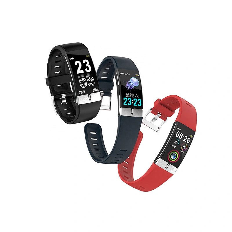 2020 cheap body temperature smart  watch PPG ECG monitoring Smart watch  E66 Smart Bracelet