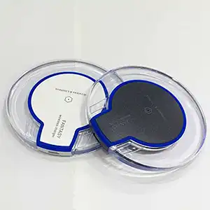 2020 Cheap q1 fast wireless charger for smart mobile phone crystal LED wireless charger