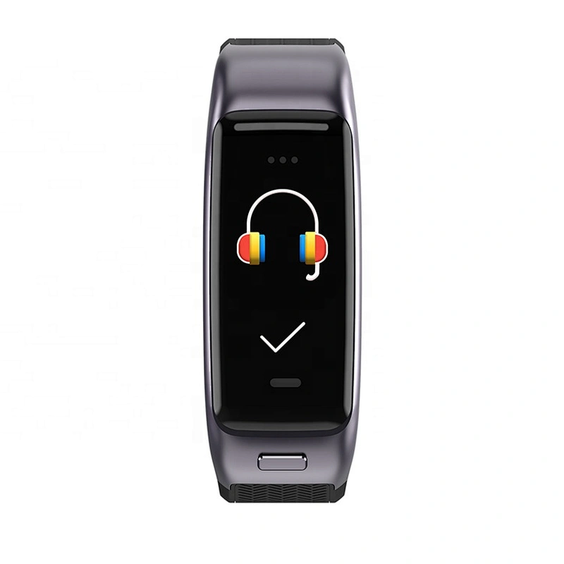 Color Screen Smart  Bracelet Wireless Headset 2 in 1 Heart Rate Monitor Sports Fitness Tracker smart watch