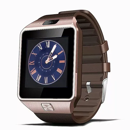 2020 New Products 380 mAh GOLD Support TF Card up To 32GB Smart Watch DZ09