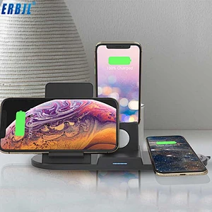 Best Sale on Amazon Haier N39-2 PC/ABS Multi-function 15W Qi Wireless Fast Charger