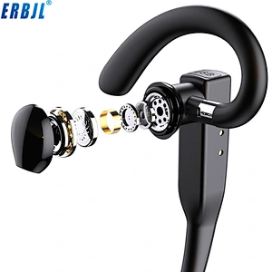 2021 YYK-525  New Customizable long standby business single wireless ear hook headset blue tooth earhook headphone