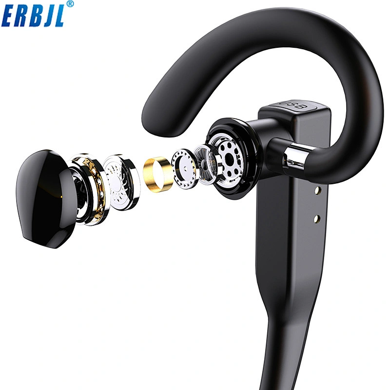 2021 YYK-525  New Customizable long standby business single wireless ear hook headset blue tooth earhook headphone
