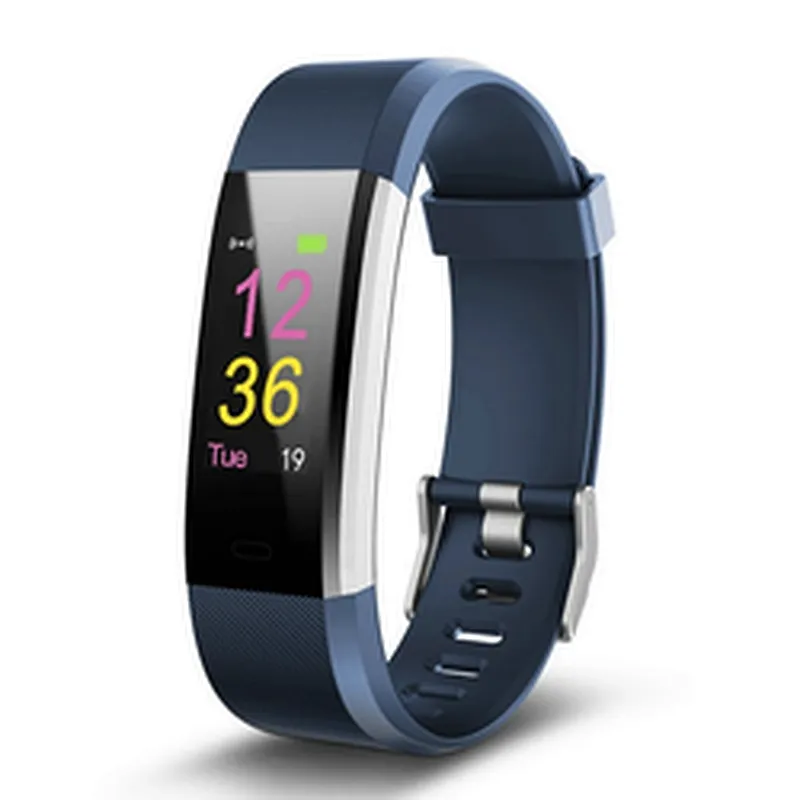 cheap price  smart band  wholesale Heart rate and blood pressure monitor  fitness smart bracelet Tracker   Color Screen 115Plus