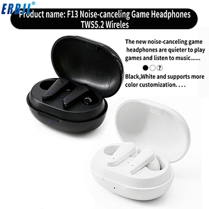 F13 Wireless TWS Earphones noise cancelling headphone mobile phone earbuds for Iphone