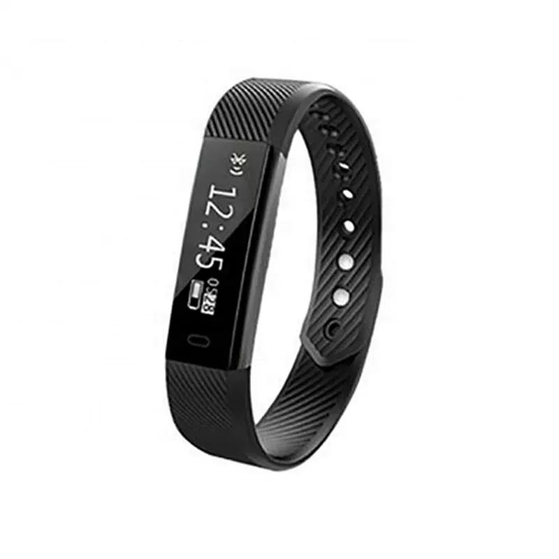 2020 Hot Sell  products USB charger silicone IDII5 smart  bracelet Heart Rate Monitor Smart  bracelet