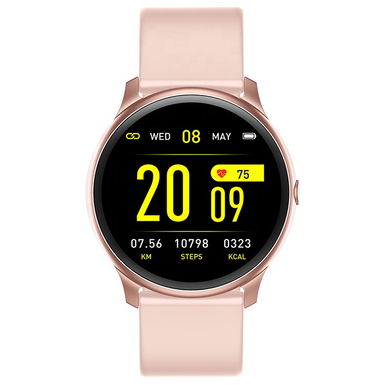 2020 popular Life waterproof removable strap  body smart watch bracelet  KW19 woman smart watch