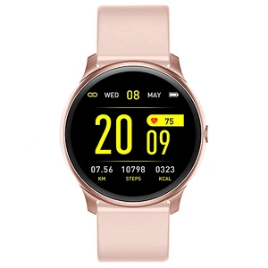 2020 popular Life waterproof removable strap  body smart watch bracelet  KW19 woman smart watch