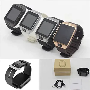 2020 New Products 380 mAh GOLD Support TF Card up To 32GB Smart Watch DZ09