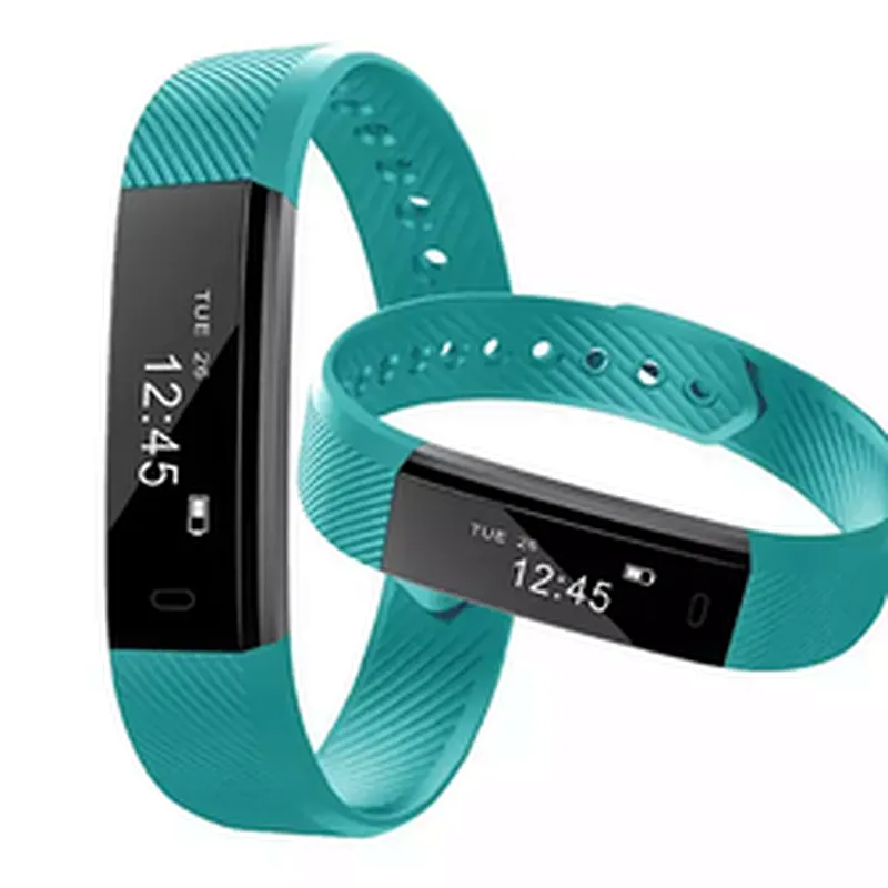 2020 Hot Sell  products USB charger silicone IDII5 smart  bracelet Heart Rate Monitor Smart  bracelet