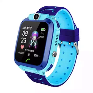 2020 Newest sos call GPS wifi LBS precise locationing Q12 kids smart watch