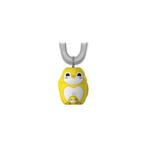 Manufacturer cartoon auto u shape silicone electric child tooth brush for kids in china