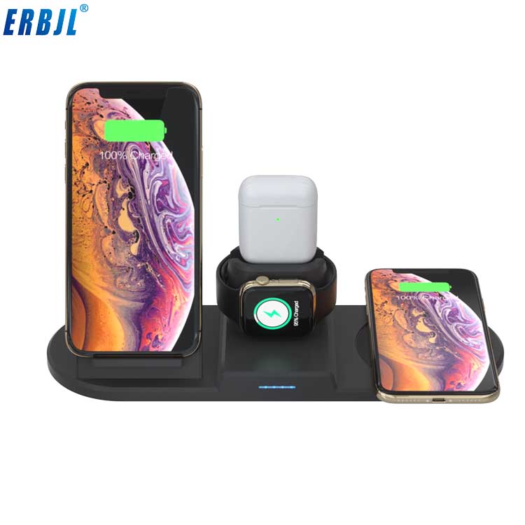 Best Sale on Amazon Haier N39-2 PC/ABS Multi-function 15W Qi Wireless Fast Charger