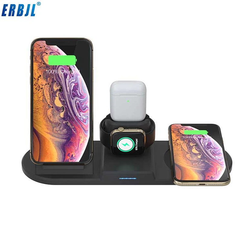 Best Sale on Amazon Haier N39-2 PC/ABS Multi-function 15W Qi Wireless Fast Charger