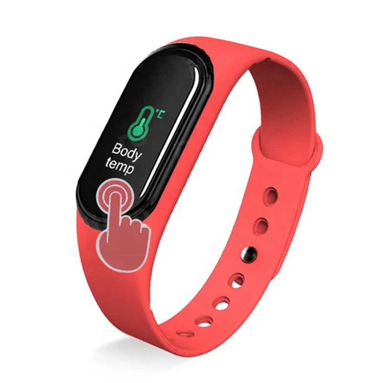 temperature monitoring Fitness Tracker Smart Bracelet M4Pro  body temperature bracelet