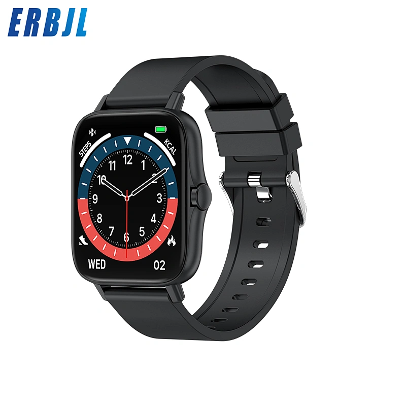 T42 Full Screen 1.7 inch Smart Watch Bracelet Play Music Heart Rate Blood Oxygen BT Phone Call Sport Smartwatch