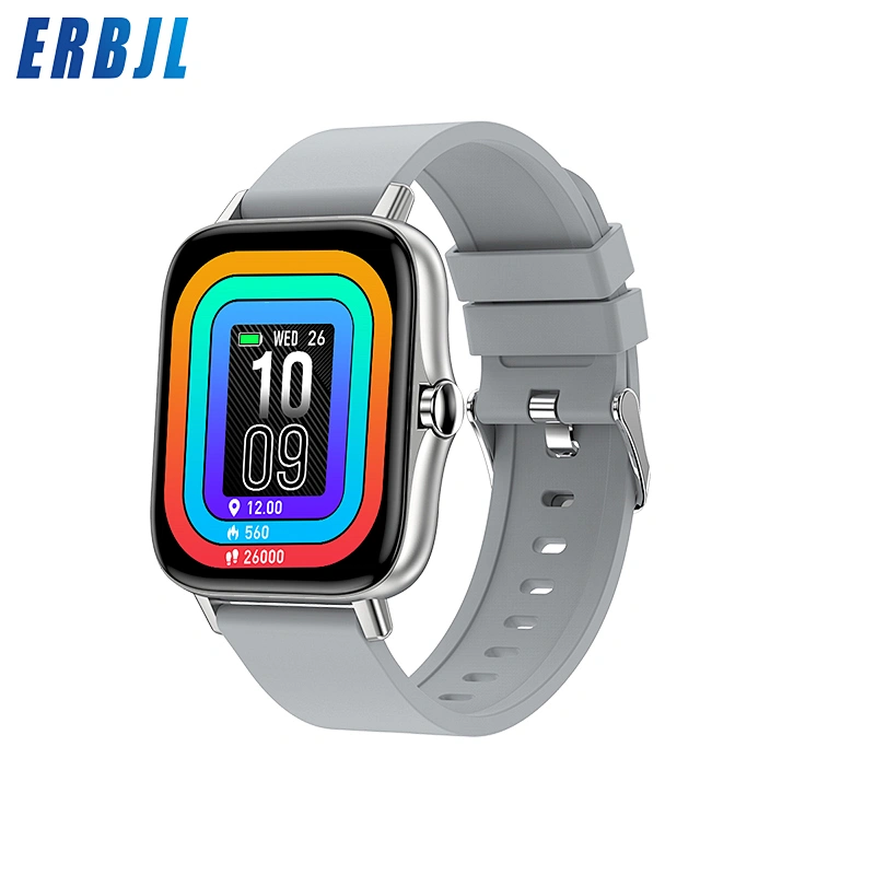 T42 Full Screen 1.7 inch Smart Watch Bracelet Play Music Heart Rate Blood Oxygen BT Phone Call Sport Smartwatch