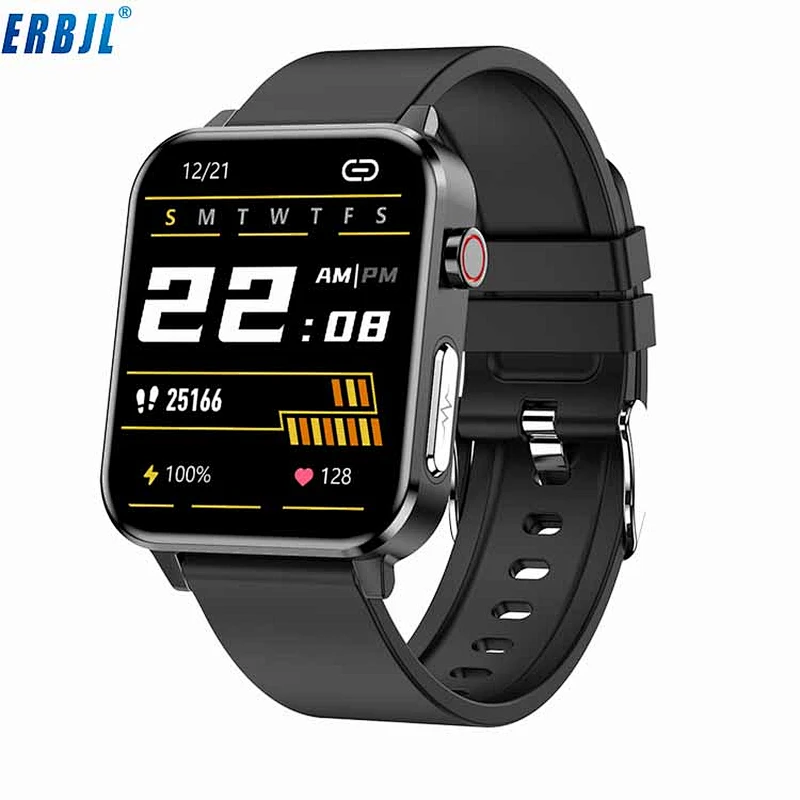 New smartwatch  health monitoring smart watch ecg with temperature sensor ip68 calling smart watch